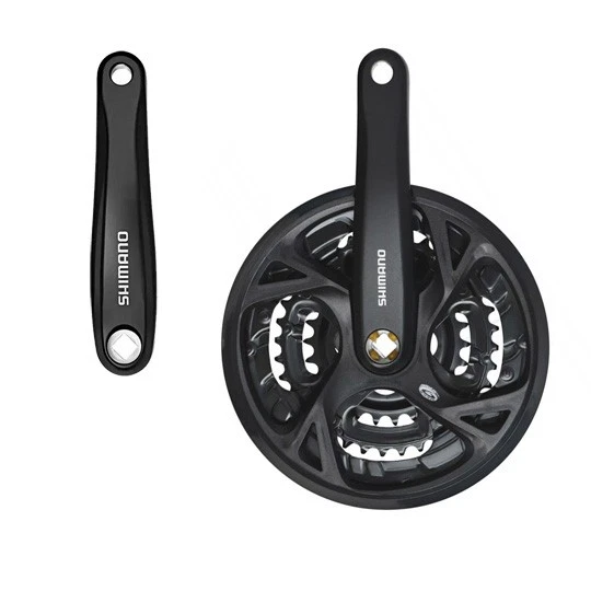 Pédalier Shimano Altus C20 Triple Plateau 48-38-28 Dents FC-CT20 (occasion)