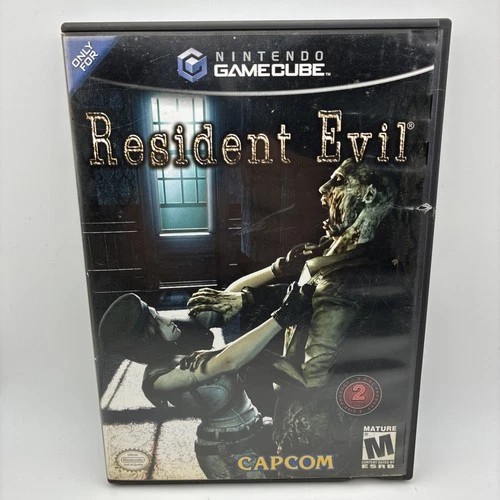 Resident Evil (Nintendo GameCube) CIB Complete Authentic Tested Black Label