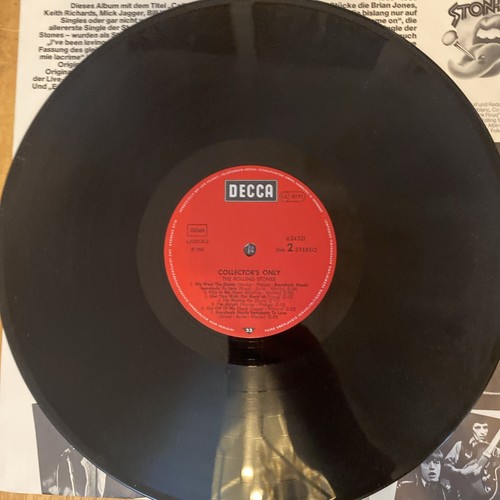 Rolling Stones Collector’s Only German Import Mono Vinyl LP 1980 Decca Records - Picture 20 of 23