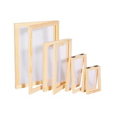 Worown 4 Sizes 2 in 1 Wooden Paper Making Screen, Mould and Dec... FAST USA SHIP