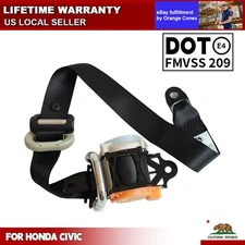 Front Left Driver Side Seat Belt Retractor Assembly For Honda Civic 2016-2020