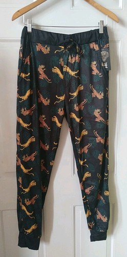 PANTALONES DE SALÓN PARA DORMIR ED HARDY TIGER ALLOVER JOGGER, TALLA M - Imagen 1 de 3