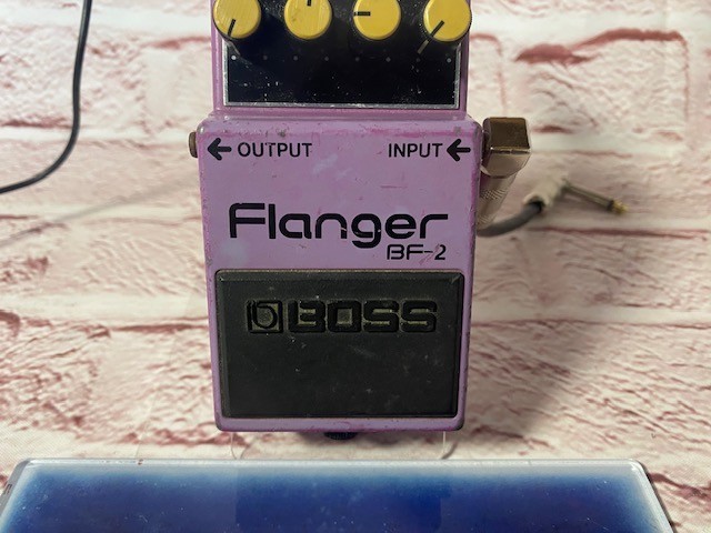 BOSS Flanger BF-2 パープル Boss BF-2 Flanger (Black Label) 1980 - 1984 - Purple - Moku Custom