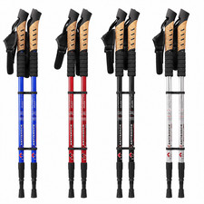 Wanderst&ouml;cke Nordic Walking St&ouml;cke Teleskop Antischock Stock70-135cm verstellbar