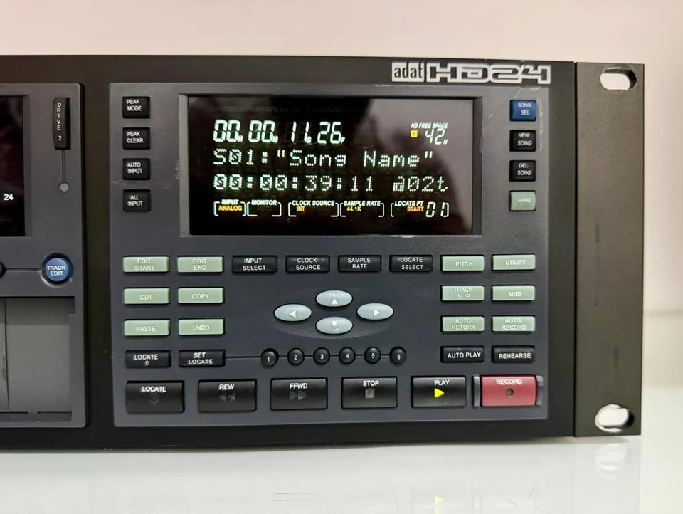 Alesis Adat HD24 24-Bit Hard Disk Recorder, w/ One 40GB Hard Drives - Image 2 of 4