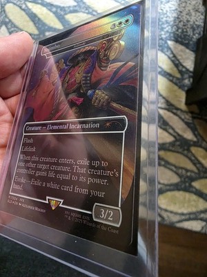 MTG FF ヨウジンボウ Yojimbo 孤独 Solitude FOIL MTG Yojimbo Rainbow Foil Solitude Final Fantasy Secret Lair