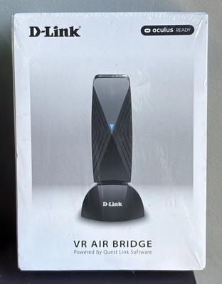 D-LINK VR AIR BRIDGE for Meta Quest Dedicated WiFi 6 Connection VR NEW Sealed