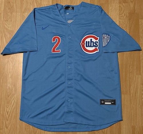Nico Hoerner Signed Autographed Chicago Cubs Alternate Blue Jersey #2 JSA COA - Picture 4 of 4