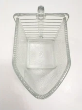 Vintage Hoosier Cabinet Glass Drawer Scoop With Handle Made By GERRIX