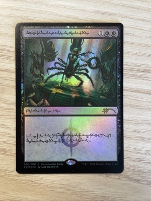 Promo Foil Phyrexia 001/001 Commander Party Nm/M Deutsch Mtg phyrexian dismember