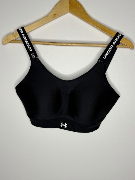 Under Armour Black Sports Bra - Size: M D-DD