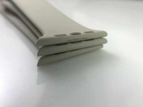 NEU Original Apple Watch Sportarmband 42mm 44mm 45mm 49mm Stein 1. Gen Silber Pin - Bild 3 von 12