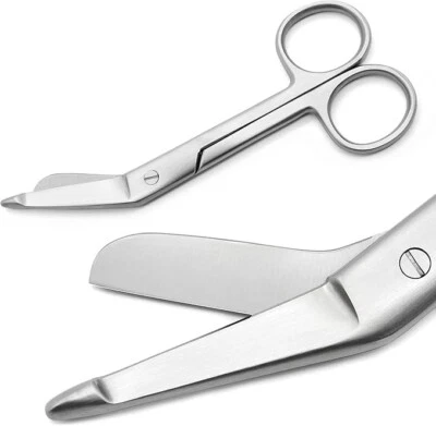 SANDBROS Lister Bandage Scissors for Nurses, Vets & Paramedics for Bandage Cutting