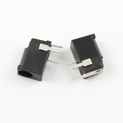 10Pcs DC   Female DIP 3 Pin Supply Socket Connector DC002 3.5x1.3mm #A6-38