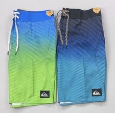 Men's Quiksilver Mid Length 20" Polyester Board Shorts Swim