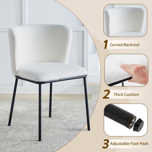 Lux Grey Velvet Dining Chairs Set 2 4 6 Kitchen Chairs Armchairs for Dining Room - Picture 13 of 45