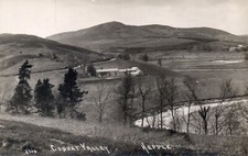 HEPPLE NEAR HARBOTTLE, NORTHUMBERLAND. COQUET VALLEY. REAL PHOTO POSTCARD