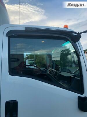Fenster Abweiser für Isuzu Npr Nqr 2006 - 2012 Wind Schutz Getönt Selbstklebend