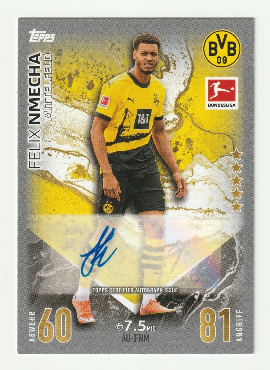 23-24 Topps FELIX NMECHA ヌメチャ 直筆サインカード 23-24 Topps FELIX NMECHA ヌメチャ 直筆サインカード