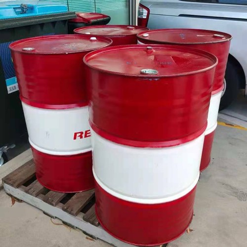 Metallic Drum, container, 200L, Red color, Close Top, local pick only - Picture 3 of 3