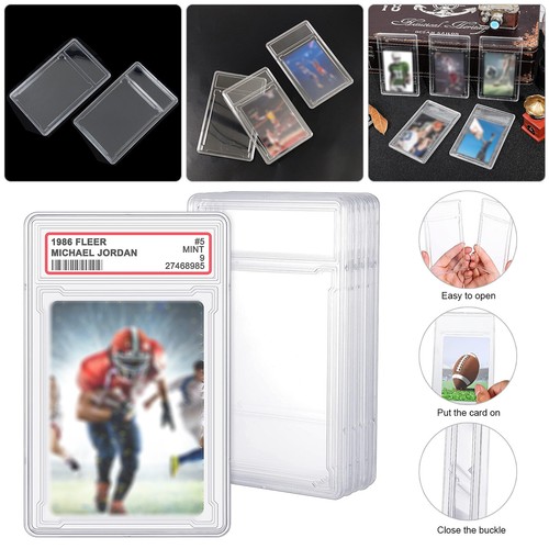 Empty Graded Card Holder PSA Style Slab for Trading Sports Cards