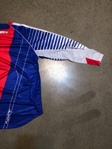 MSR M16 NXT RED NAVY JERSEY ADULT MENS SIZES M L XL MEDIUM LARGE EXTRA LARGE - 第 6/6 張圖片
