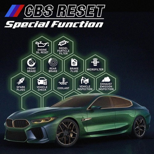 US Creator C501 OBD2 Scanner for BMW Mini EPB ABS SRS DPF Oil Reset Full System - Foto 3 di 10