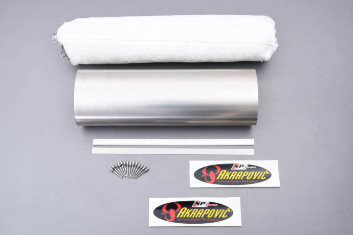 Akrapovič P-RK76TL45 corps en titane et fibre de verre pour MS-B12SO2-LT