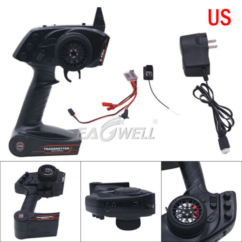 US For 1:16 RC Truck WPL B14 B16K B24K C24K Remote Control/ESC/Charger Companion - Picture 1 of 5