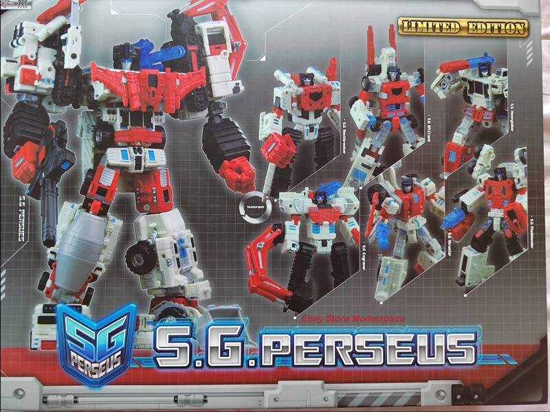 TFC TOYS S.G.PERSEUS Devastator Transformation Toy Action Figure