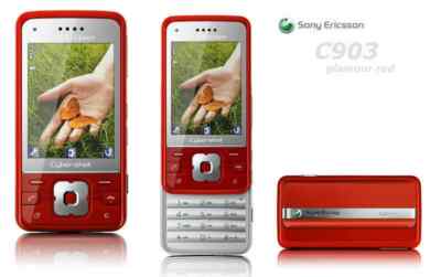 Original Sony Ericsson C903 Cell Phones 3G Bluetooth MP3 Player