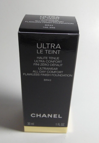 Chanel Ultra Ultrawear All Day Comfort Flawless Finish Foundation 1 fl Oz BR42 - Picture 5 of 6