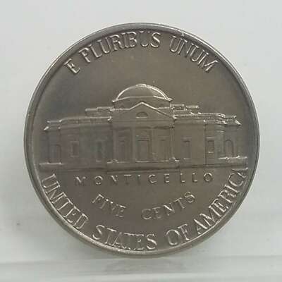 1980 D Jefferson Nickel | 5 cents | Nickel Coin | UNC Uncirculated
