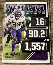 2021 PANINI SCORE FOOTBALL - NEXT LEVEL DALVIN COOK MINNESOTA VIKINGS #NL16