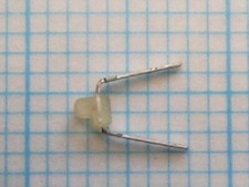 5 x LED Green Clear 1mm SIEMENS LD171 LGU260