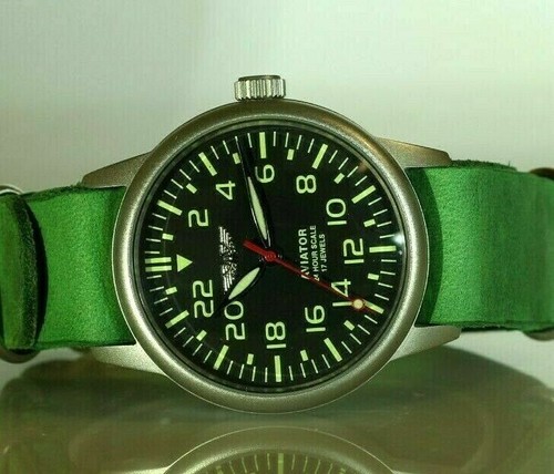 Raketa 24 ore PILOT 2623 VINTAGE SOVIETICO meccanico Polso Orologio Da Uomo  Esercito URSS | eBay