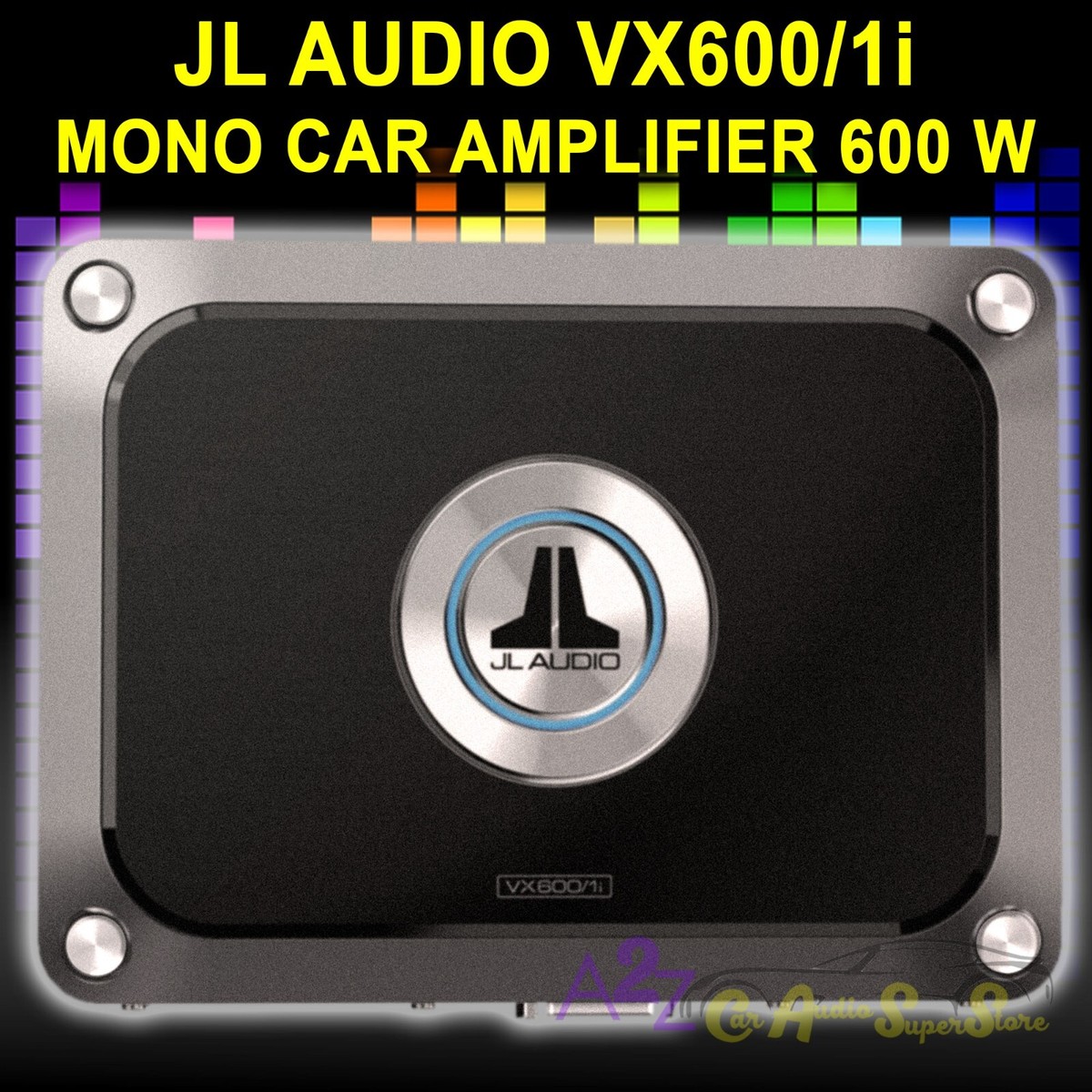JL AUDIO VX600/1i 600W RMS Vxi SERIES CLASS-D MONOBLOCK AMPLIFIER
