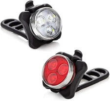 Bike Headlight & Tail Super Bright Bicycle LED light USB Rechargeable Water Resi