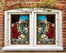 3D Red Clothes D644 Window Film Print Sticker Cling Stained Glass UV Block Amy