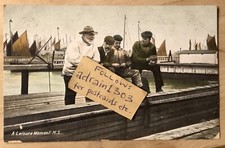 HADDON SERIES “a Leisure Moment” Fishing Harbour Boats Angling Theme