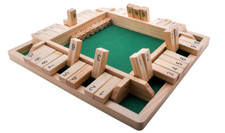 GrowUpSmart Shut the Box Dice Game (2-4 Playe...