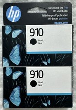 HP 910 Black Ink Cartridge Twin Pack 3JB40AN 2 X 3YL61AN Exp 2026 Retail Box