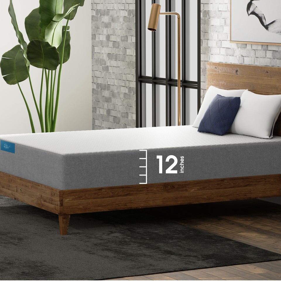 Dream Studio 12” Zoned Memory Foam Mattress Distressed As Is