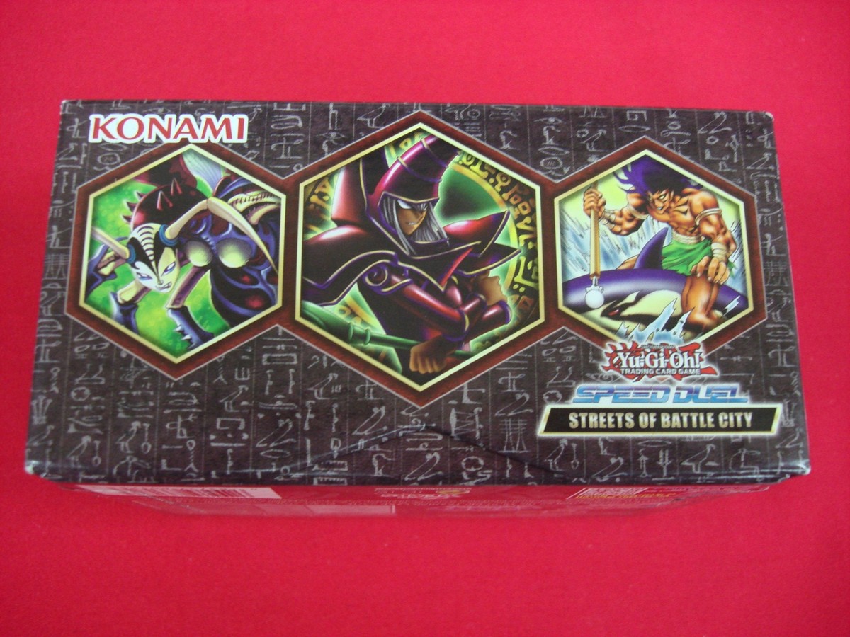 Konami Trading Card Game Yu-Gi-Oh! Speed Duel GX: Streets Of Battle City 4- Deck Box - 2023 TCG Card Game Set NEW Sealed Yugioh Speed Duel