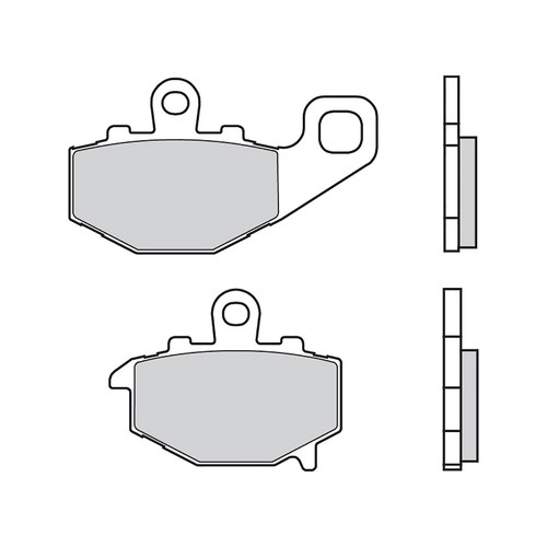 Brembo Sinter Bremsbeläge Hinten – Passend Für Kawasaki ER6, Ninja ZX6R, ZX10R (2002–2015)