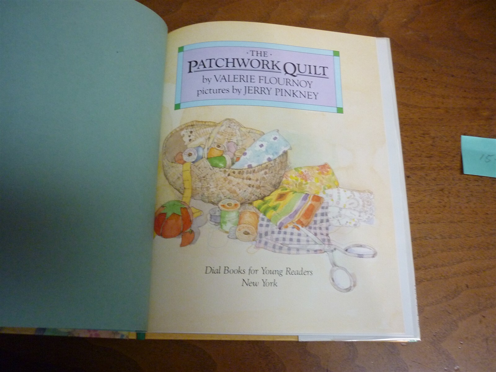 Valerie Flournoy. The Patchwork Quilt. Later ptg. Inscribed by artist