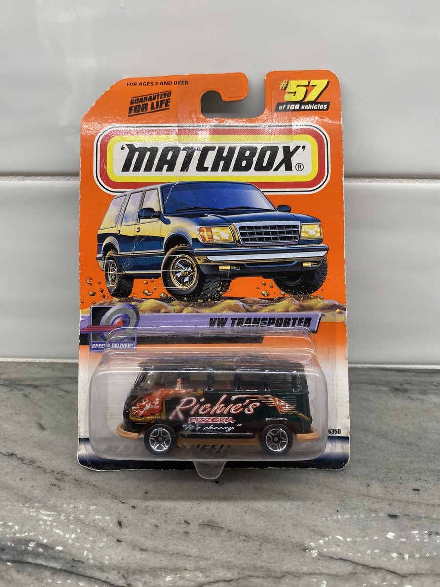 Matchbox 2016 MBX Explorers Die-Cast Car - Volkswagen Transporter Cab 1:64 Scale Model (95/125)