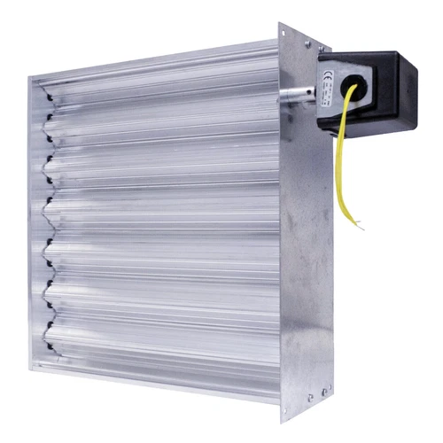 HVAC Motorized Zone Control Large Rectangular Damper with 2 Wire Synchron Motor
