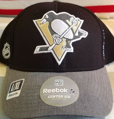 Pittsburgh Penguins Hat - Black Reebok 