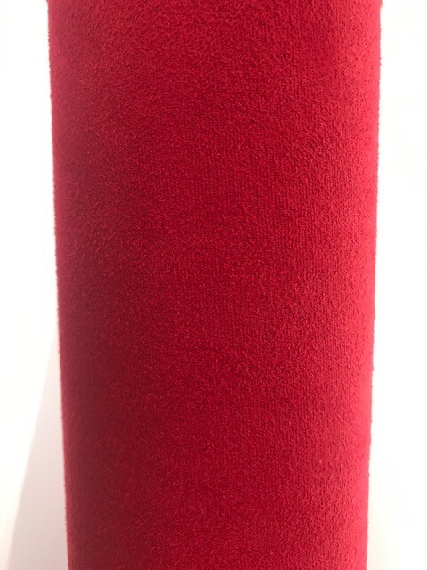 Vinyle adhésif Alcantara rouge thermoformable pour plastique - 4